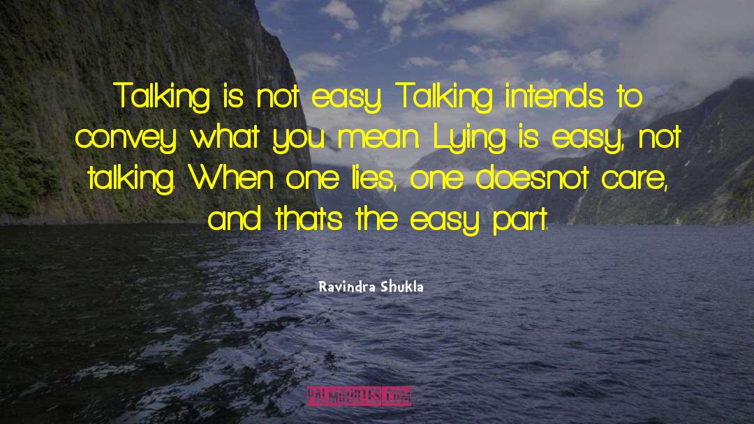 Easy Work quotes by Ravindra Shukla