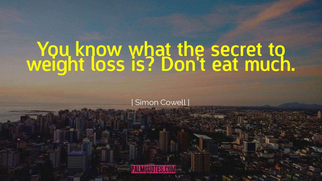 Eat Eggs quotes by Simon Cowell