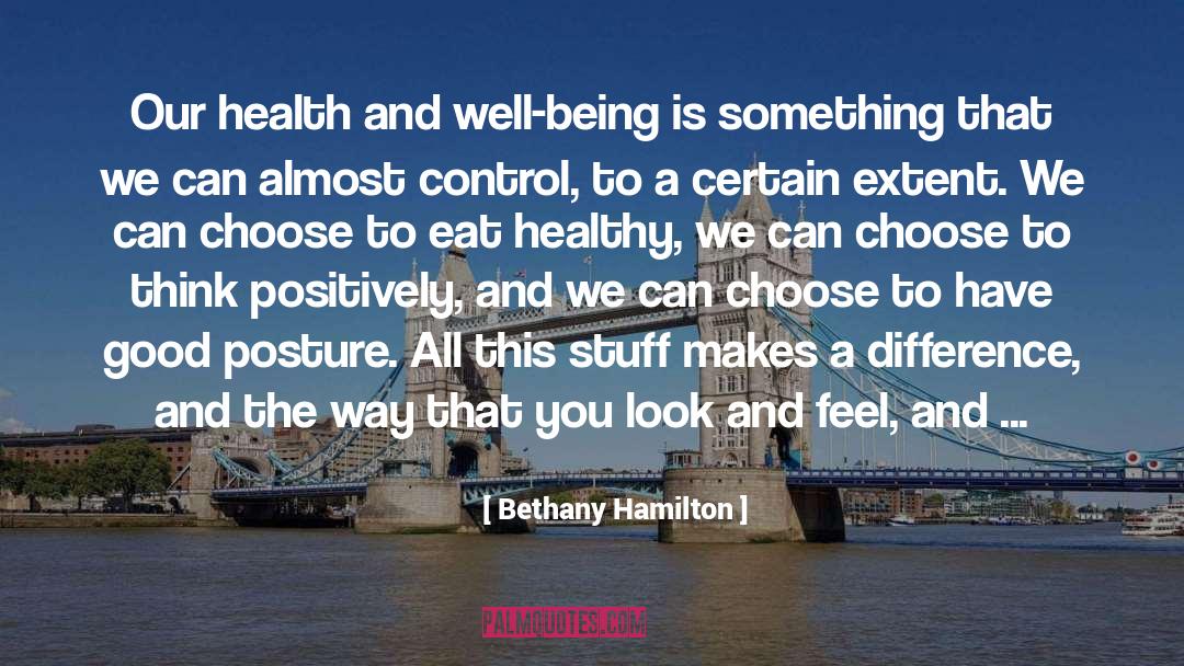 Eat Healthy quotes by Bethany Hamilton