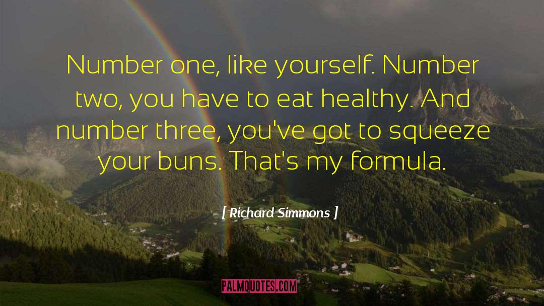 Eat Healthy quotes by Richard Simmons