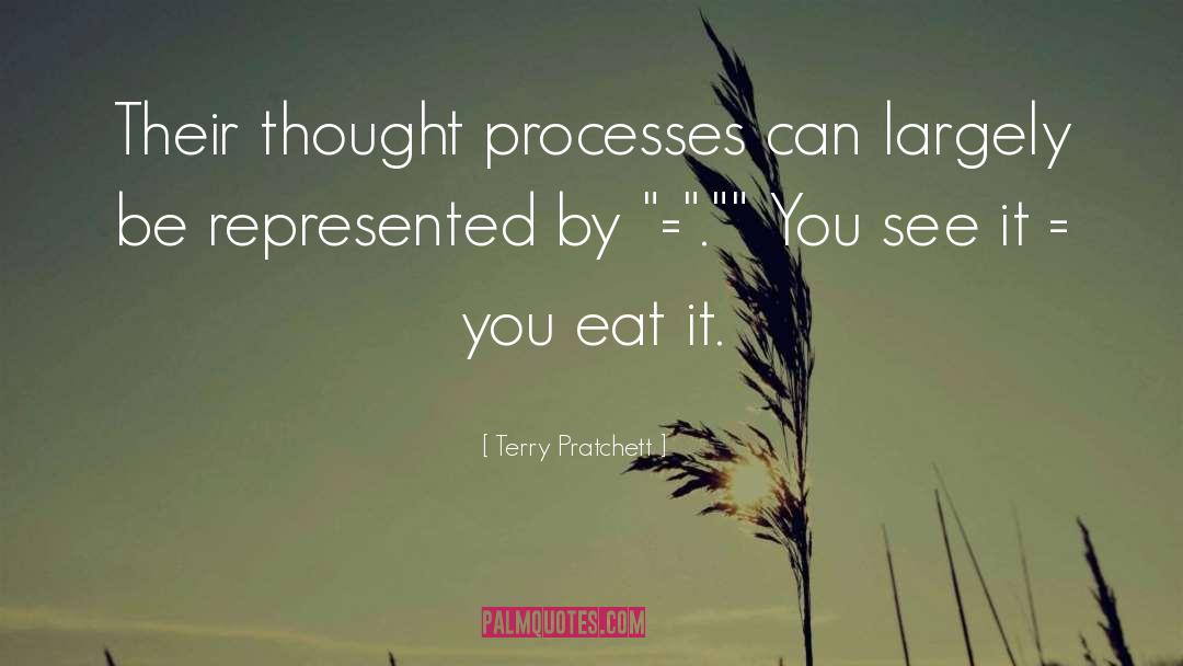 Eat quotes by Terry Pratchett