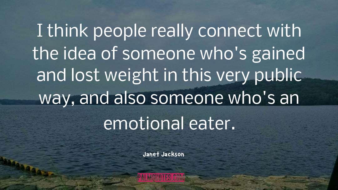 Eater quotes by Janet Jackson