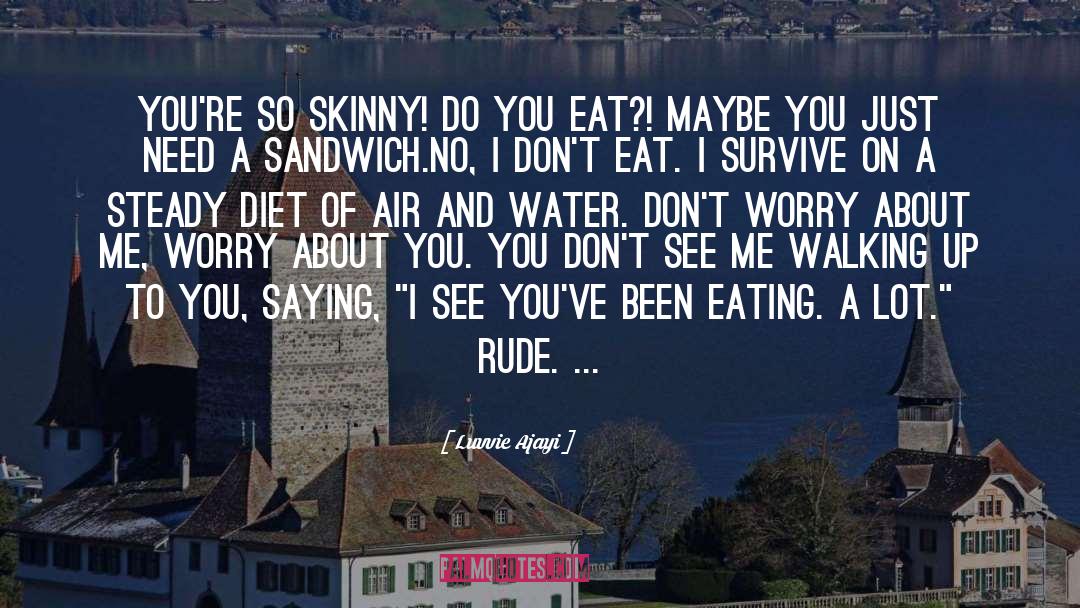 Eating A Lot quotes by Luvvie Ajayi