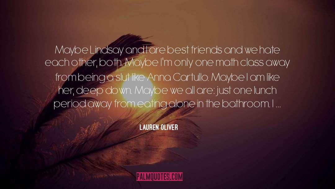 Eating Alone quotes by Lauren Oliver