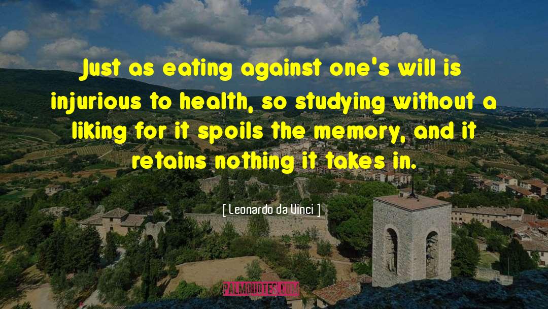 Eating Alone quotes by Leonardo Da Vinci