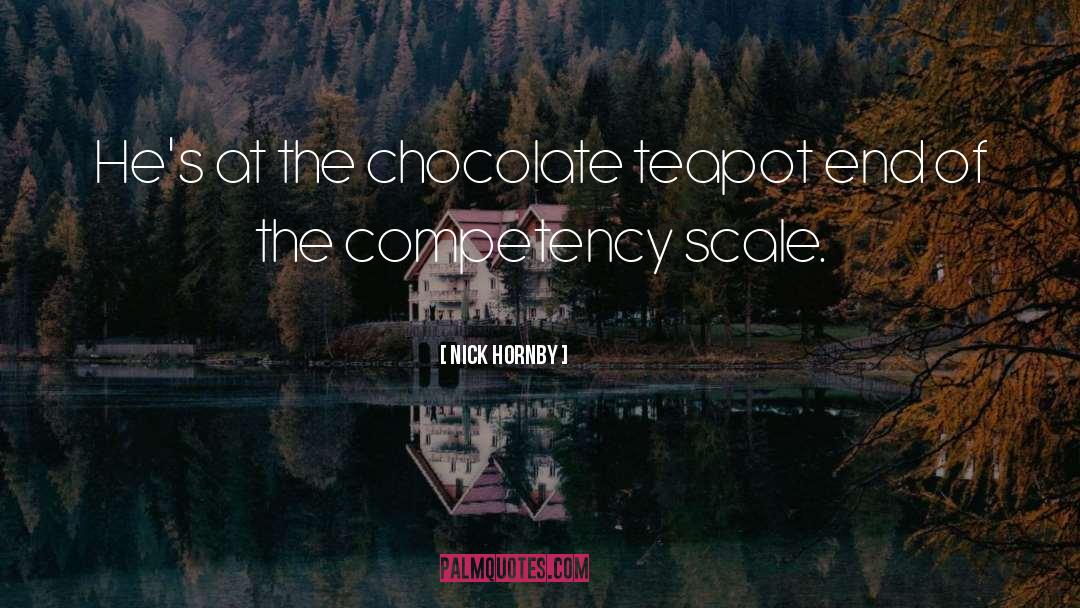 Eating Chocolate quotes by Nick Hornby