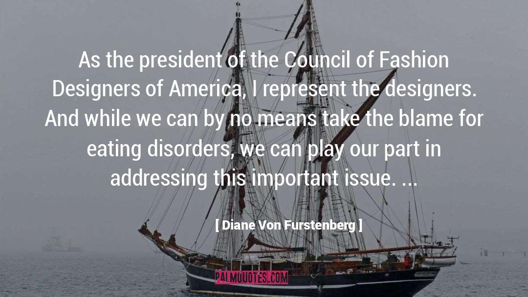 Eating Disorders quotes by Diane Von Furstenberg