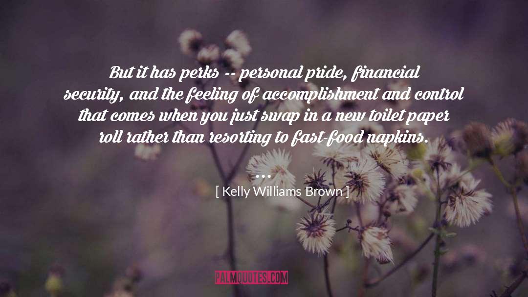 Eating Fast Food quotes by Kelly Williams Brown