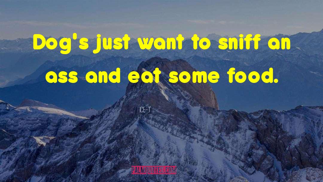 Eating Food quotes by Ice-T