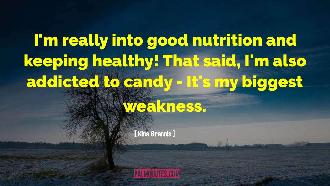 Eating Healthy quotes by Kina Grannis