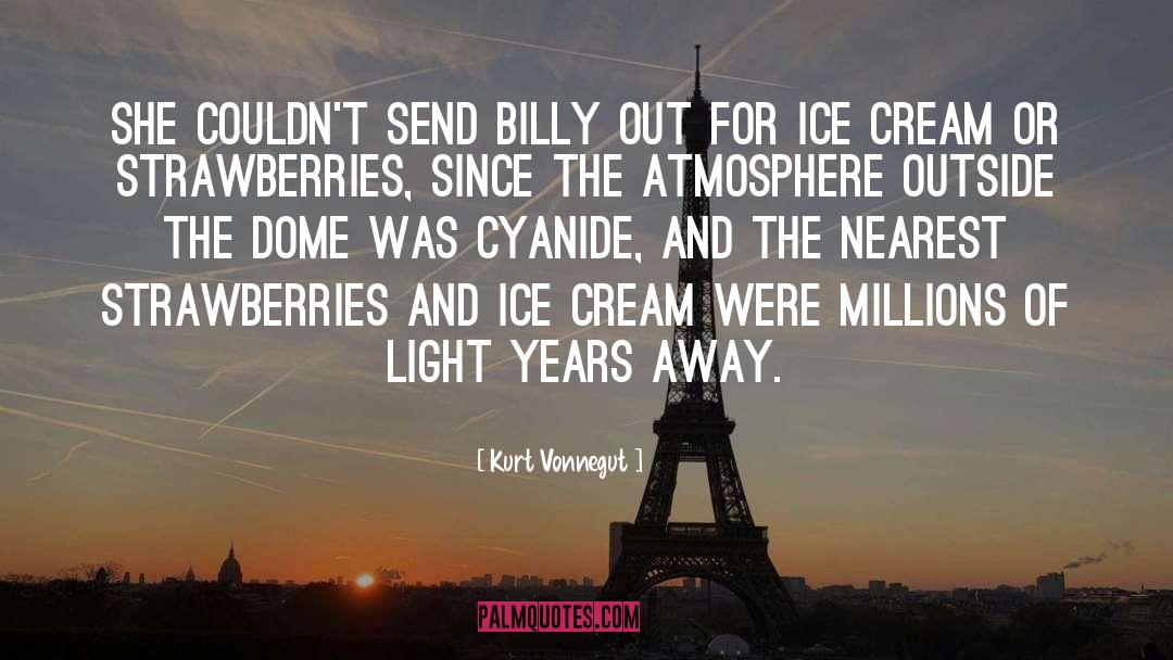 Eating Ice Cream quotes by Kurt Vonnegut