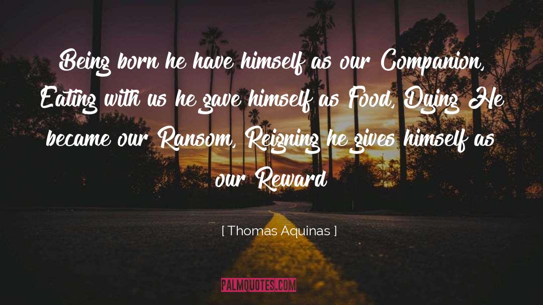 Eating Well quotes by Thomas Aquinas