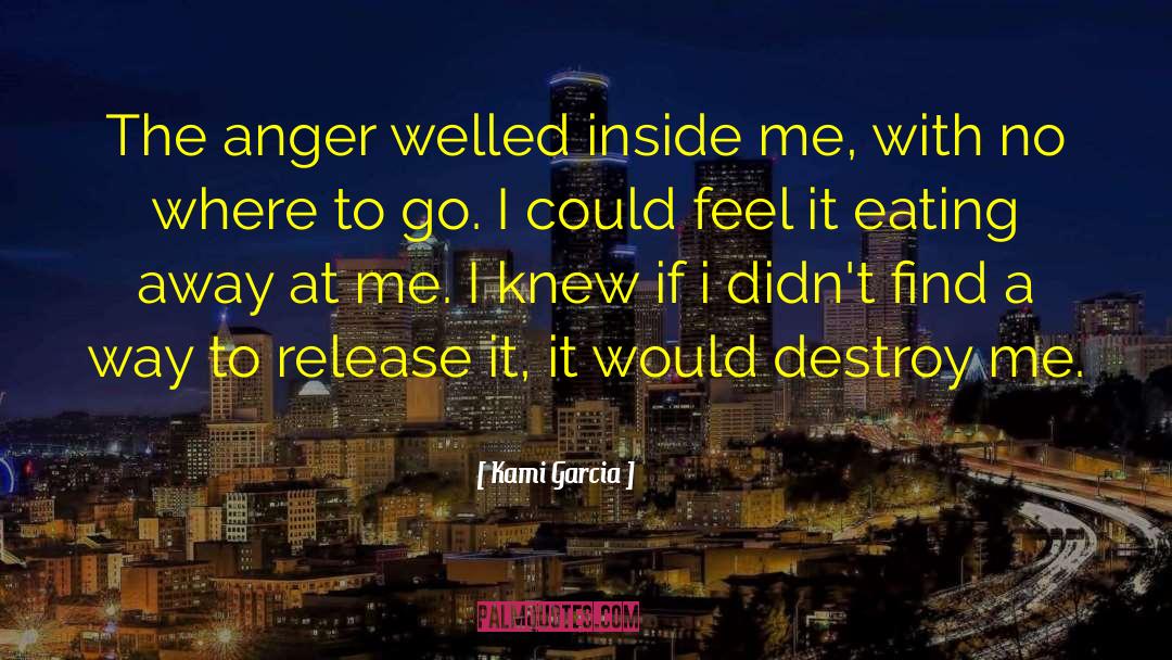 Eating Well quotes by Kami Garcia