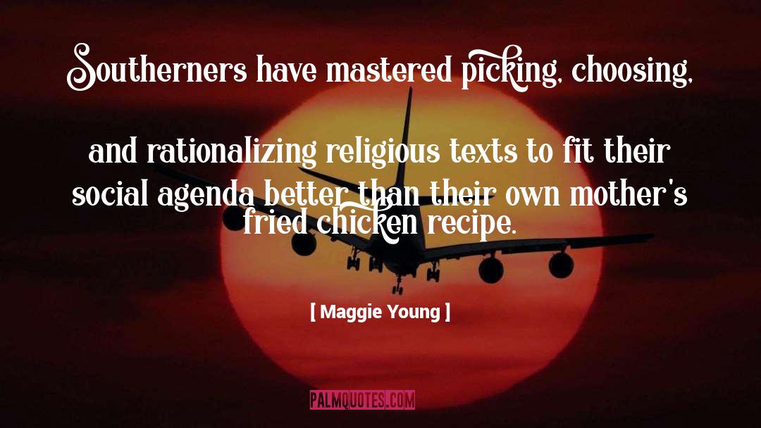 Eavesdropping Religious quotes by Maggie Young