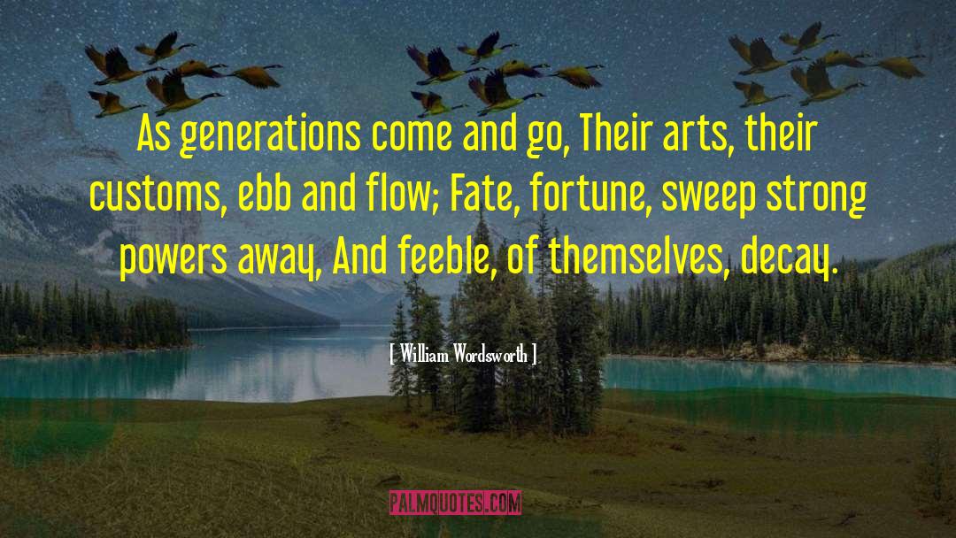 Ebb And Flow quotes by William Wordsworth