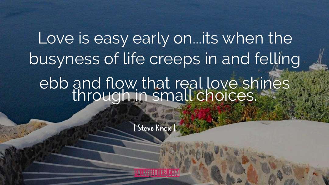 Ebb And Flow quotes by Steve Knox