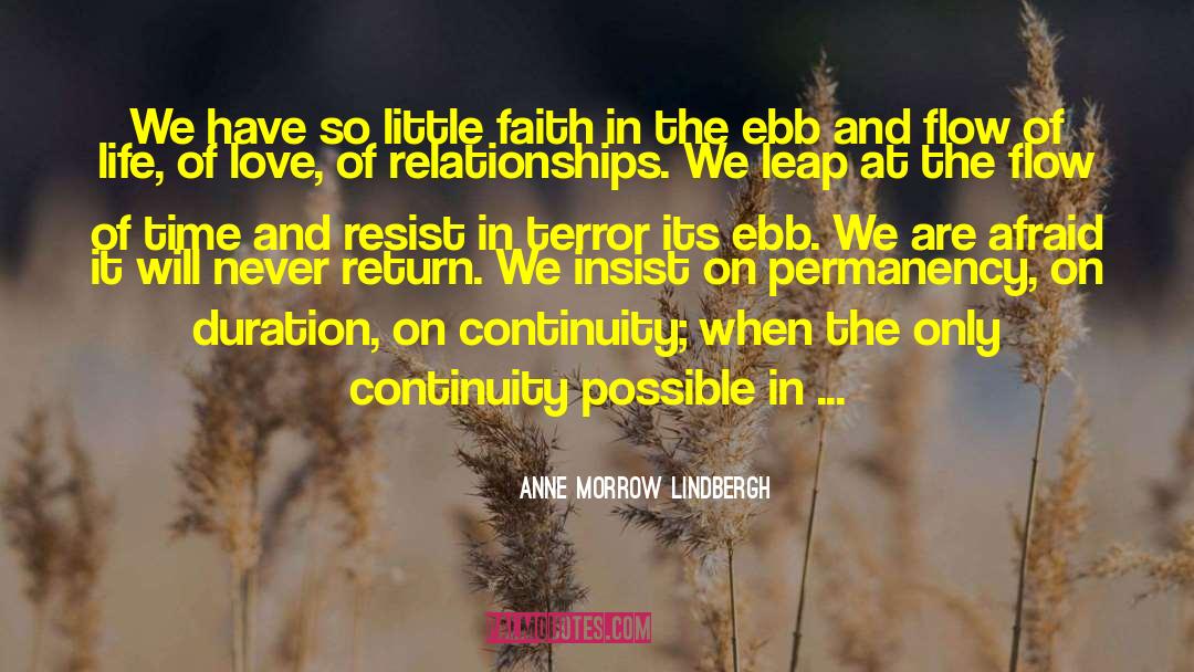 Ebb And Flow quotes by Anne Morrow Lindbergh