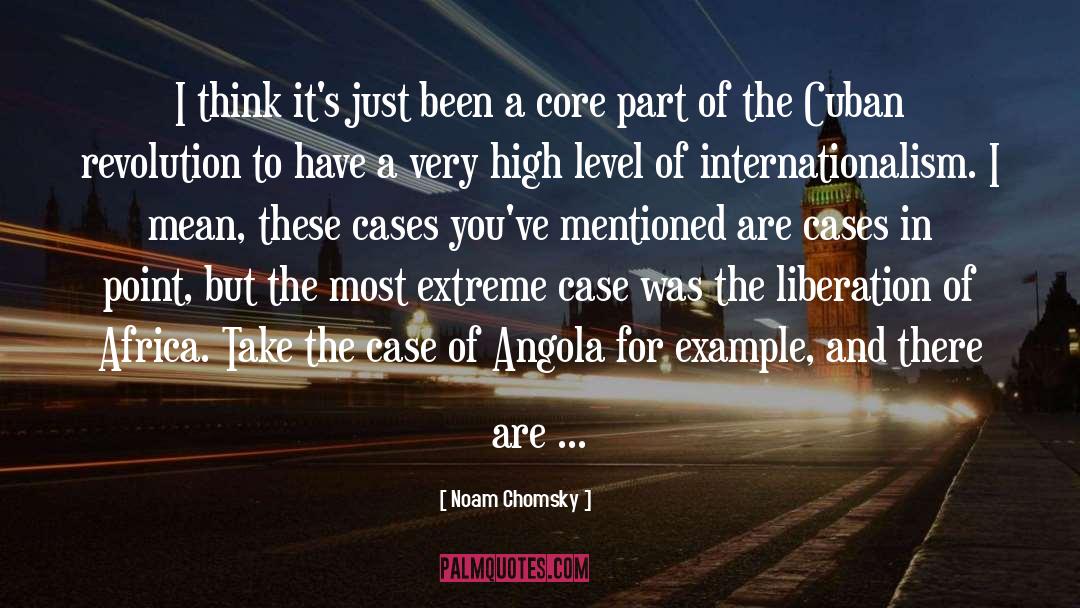 Ebola In Africa quotes by Noam Chomsky