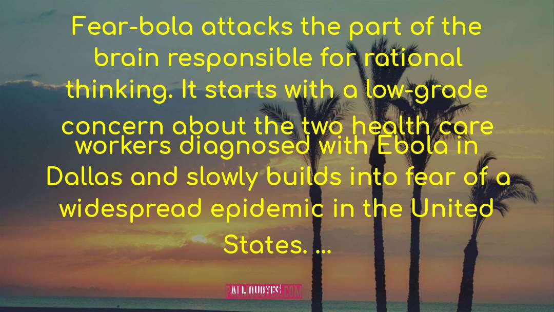 Ebola quotes by Mel Robbins