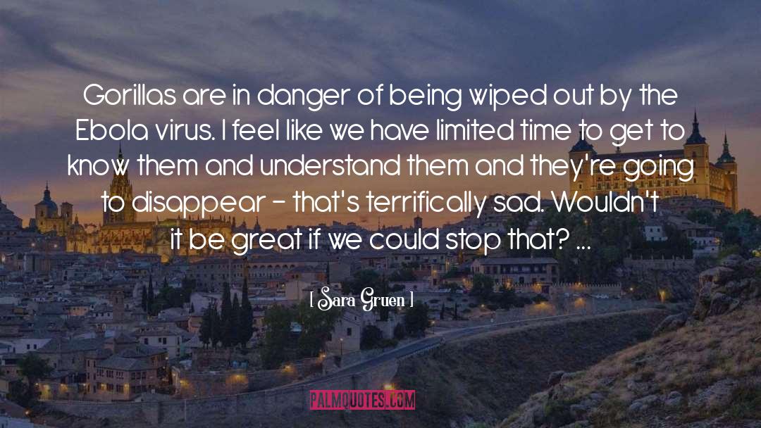 Ebola quotes by Sara Gruen