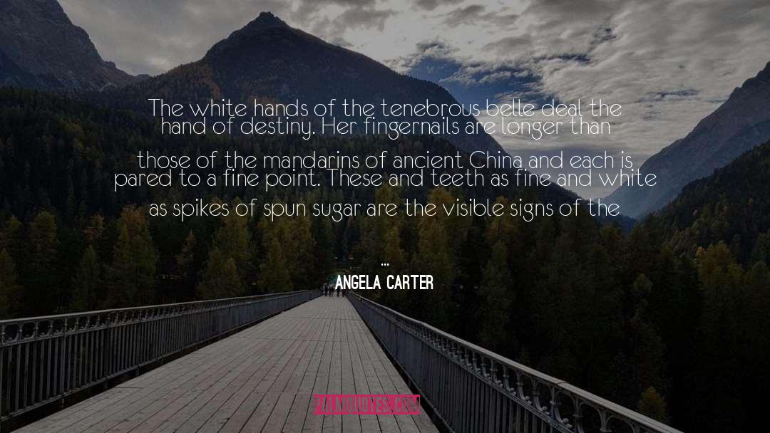 Ebony quotes by Angela Carter