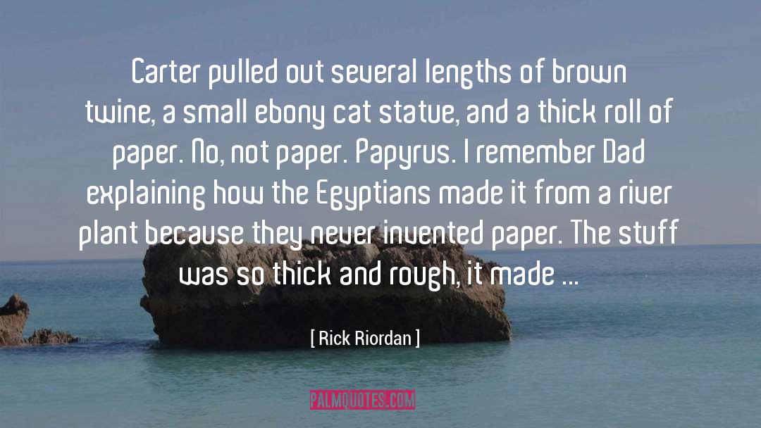Ebony quotes by Rick Riordan