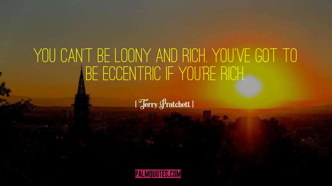 Eccentric quotes by Terry Pratchett