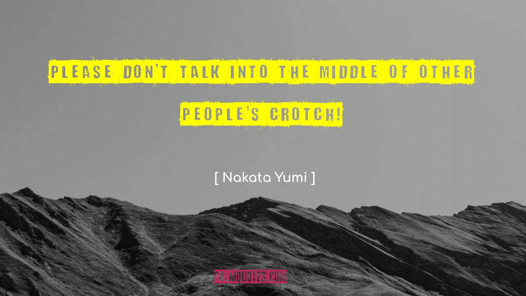 Ecchi quotes by Nakata Yumi
