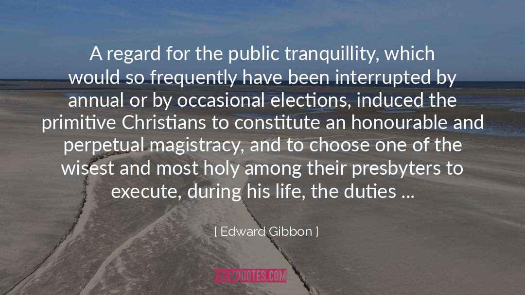 Ecclesiastical quotes by Edward Gibbon