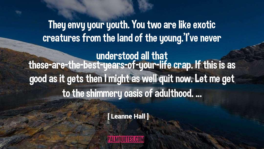 Echo Youth quotes by Leanne Hall