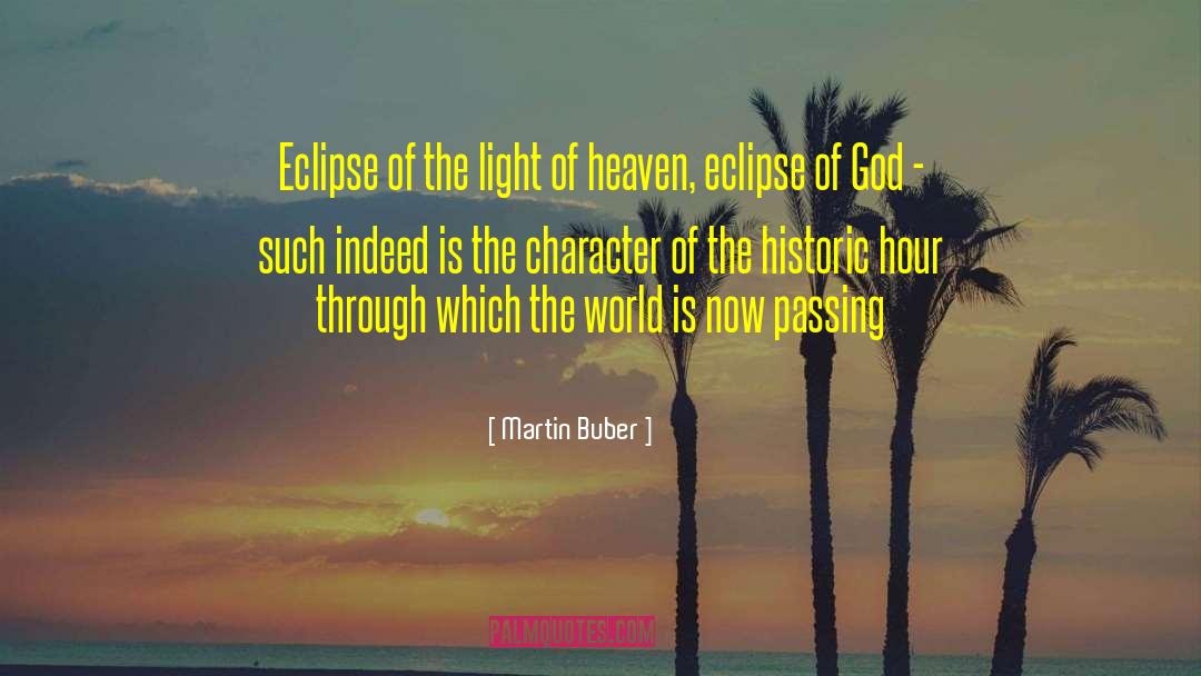 Eclipse quotes by Martin Buber