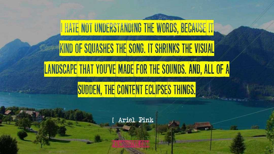 Eclipses quotes by Ariel Pink