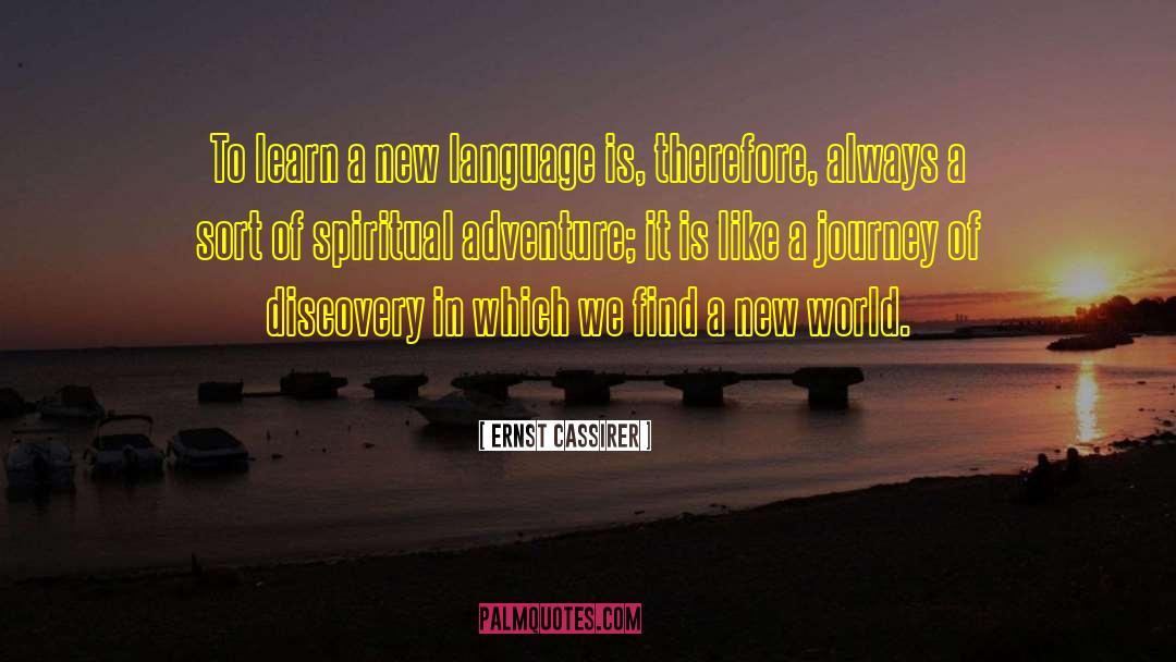 Eco Adventure quotes by Ernst Cassirer