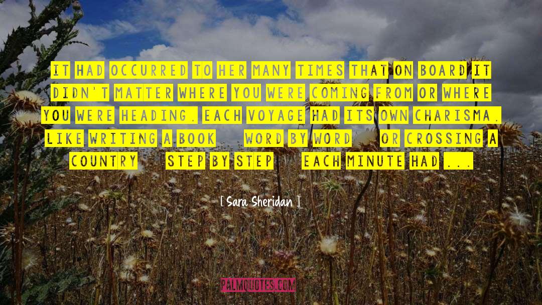 Eco Adventure quotes by Sara Sheridan