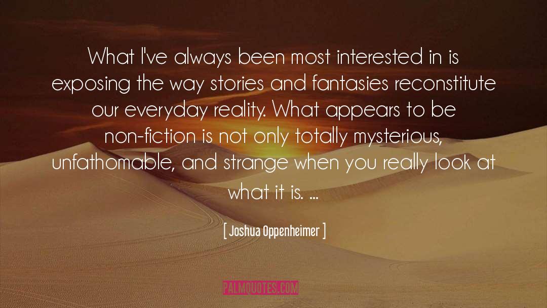 Eco Fiction quotes by Joshua Oppenheimer