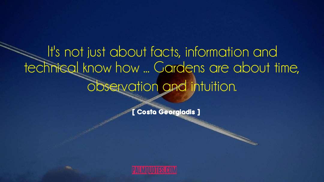 Eco Intuition quotes by Costa Georgiadis