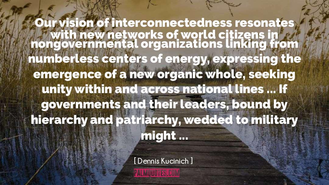 Ecological Consciousness quotes by Dennis Kucinich