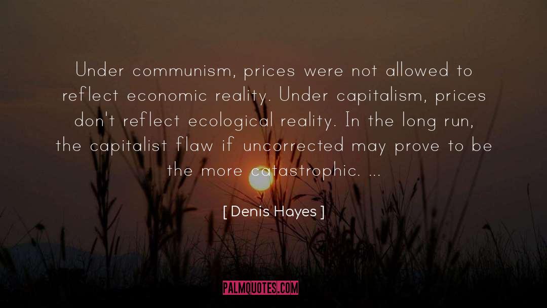 Ecological quotes by Denis Hayes