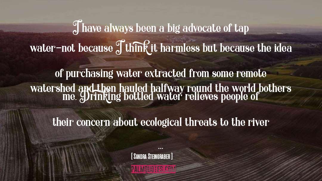 Ecological quotes by Sandra Steingraber