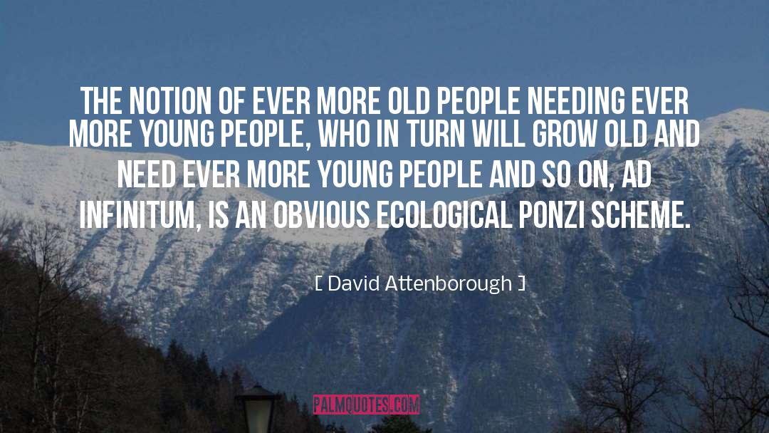 Ecological quotes by David Attenborough