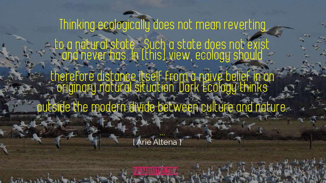 Ecology quotes by Arie Altena