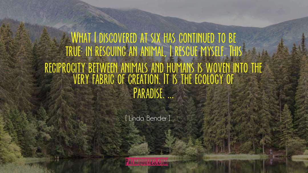 Ecology quotes by Linda Bender