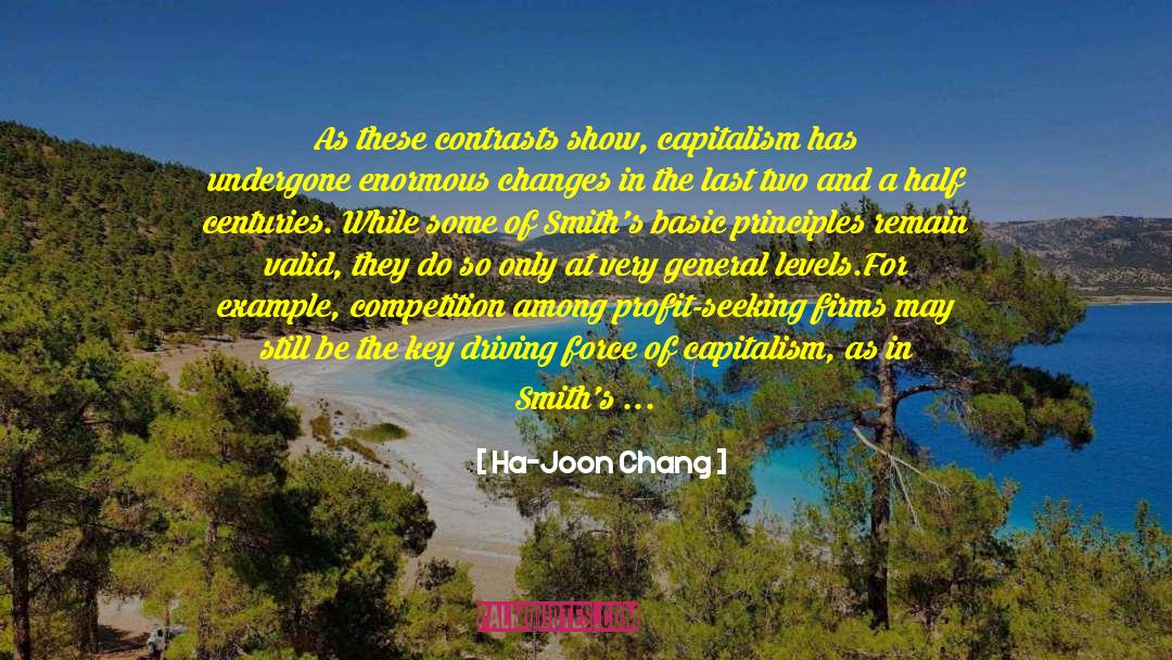 Ecomics quotes by Ha-Joon Chang