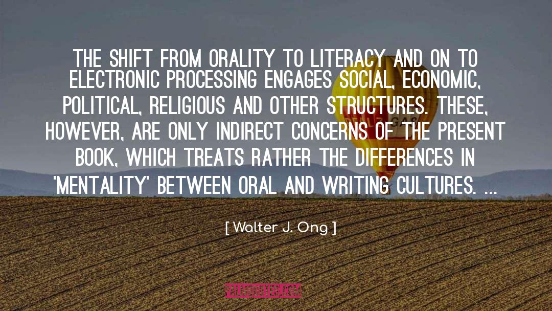 Economic And Political Movements quotes by Walter J. Ong