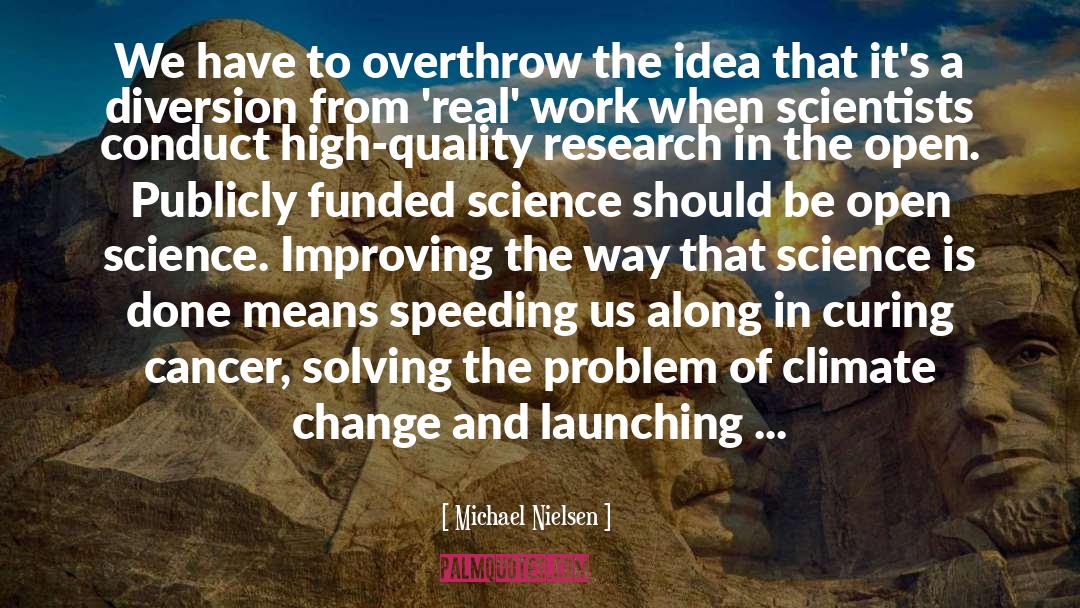 Economic Climate quotes by Michael Nielsen