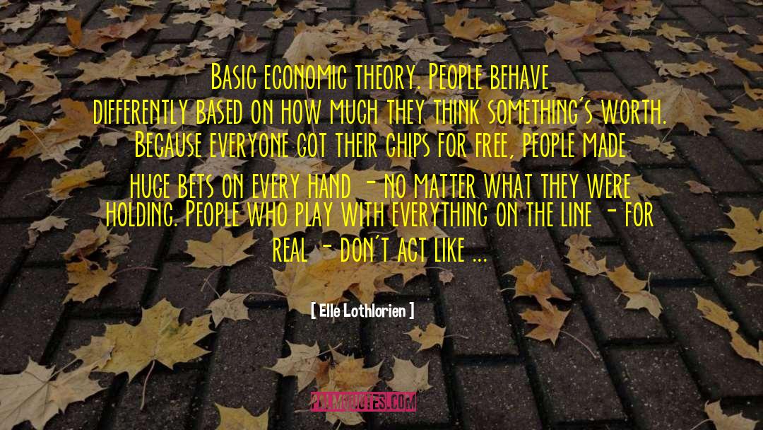 Economic Cooperation quotes by Elle Lothlorien