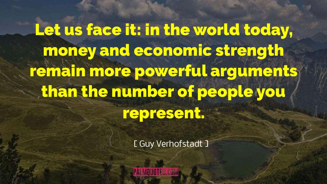 Economic Depression quotes by Guy Verhofstadt