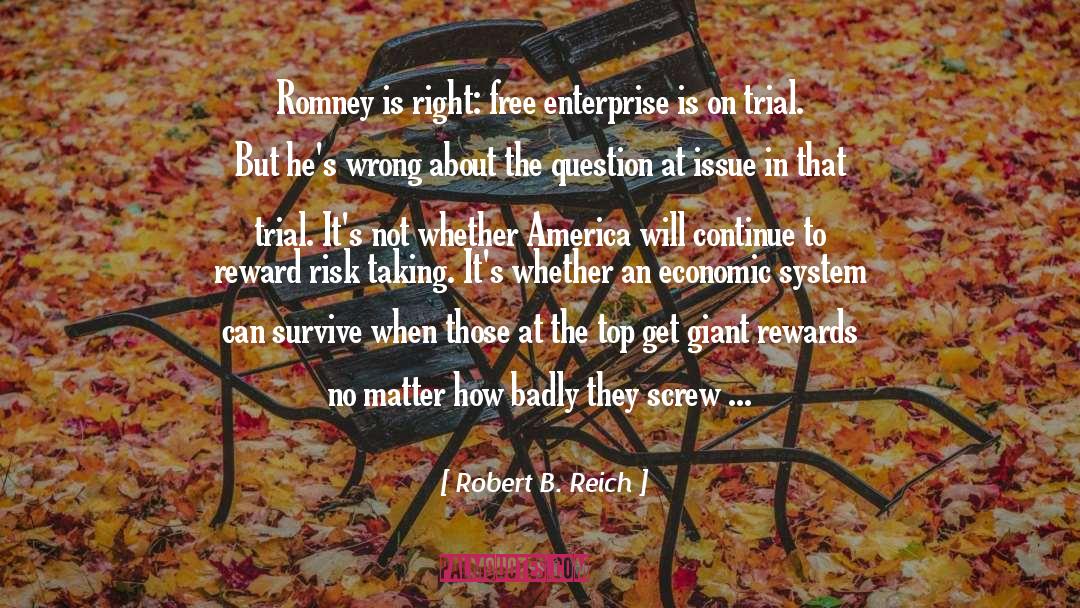 Economic Depression quotes by Robert B. Reich