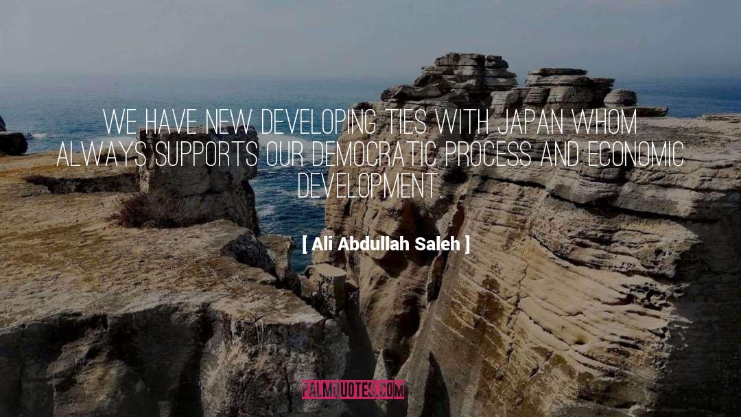 Economic Development quotes by Ali Abdullah Saleh