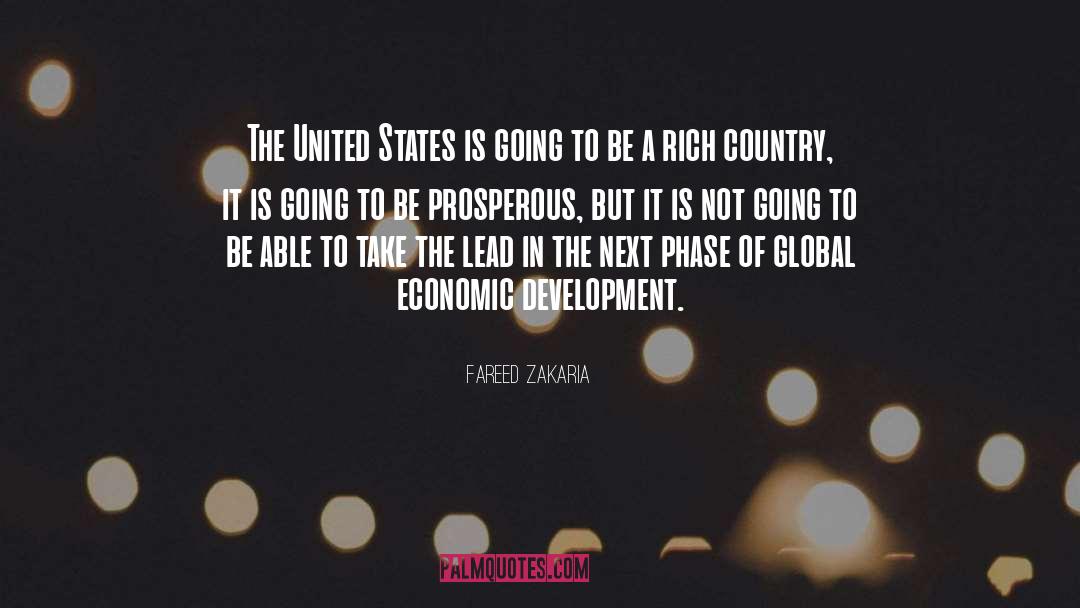Economic Development quotes by Fareed Zakaria